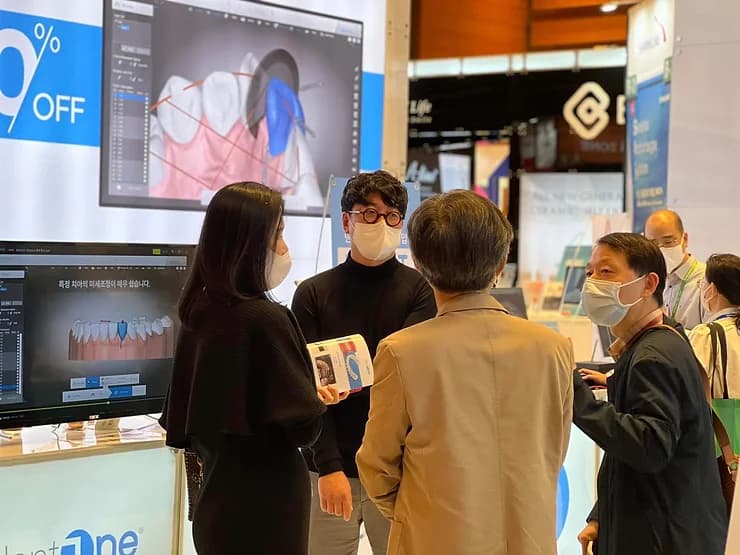 Dentone 부스를 찾아 주시고 응원해 주셔서 감사드립니다